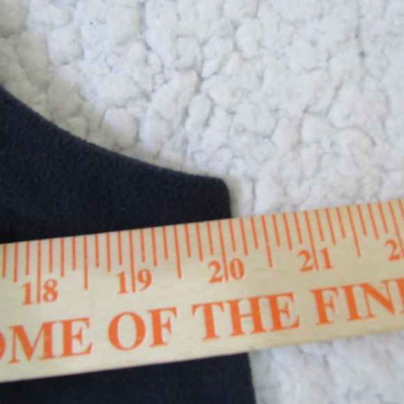 Bette & Court Blue Brenda Shcultz Womens Large Full Zipper Pockets Tennis Vest - Picture 6 of 9